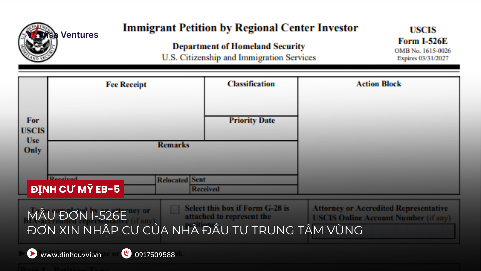 Phân biệt đơn I-526 và I-526E trong chương trình định cư Mỹ EB-5 | Visa ...