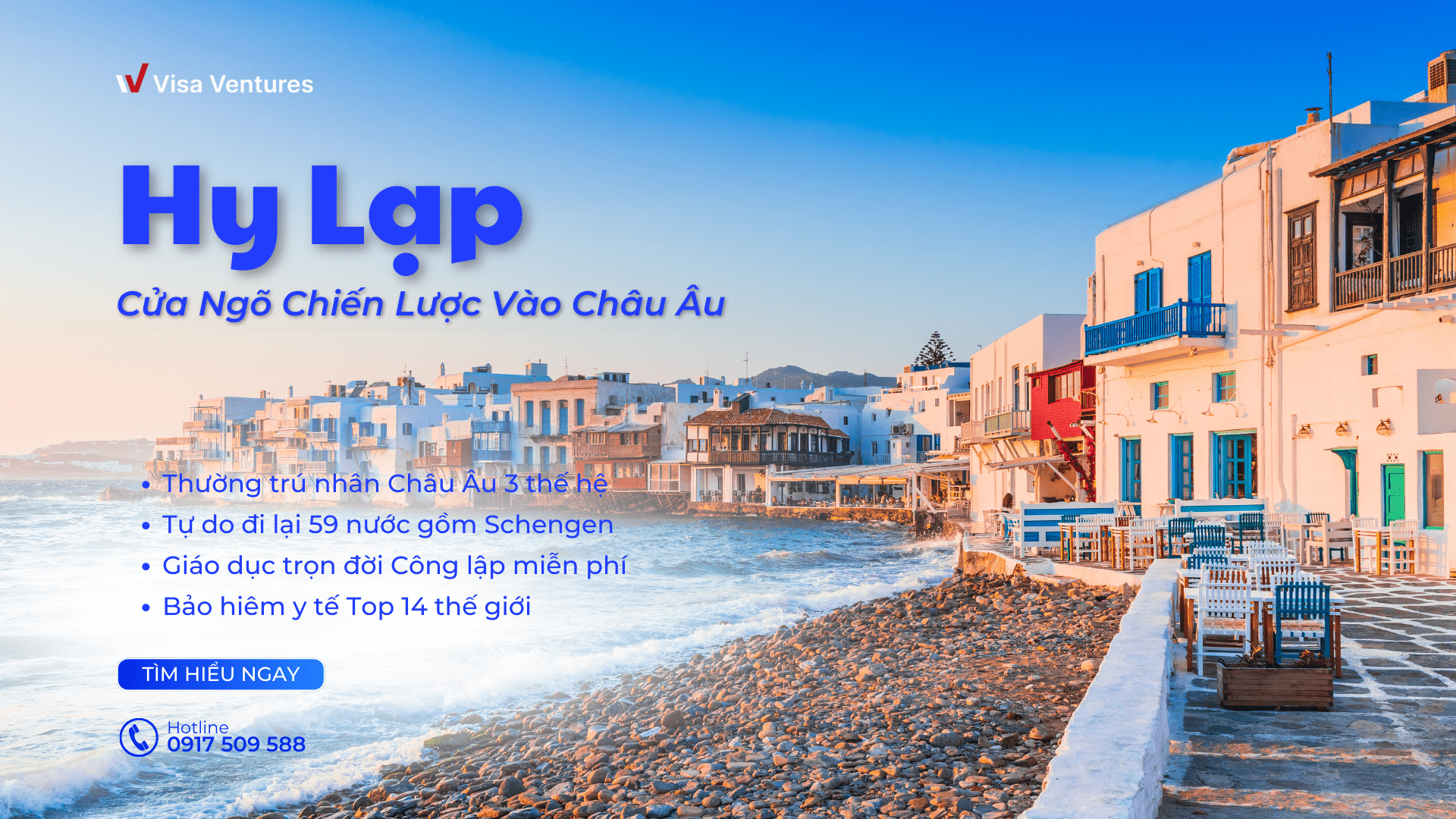 Đầu tư định cư Hy Lạp thông qua chương trình Golden Visa cho nhà đầu tư quốc tế